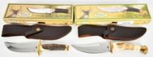 Lot of 2 New Frost Cutlery Whitetail Cutlery Knife