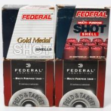 100 rds 12 gauge Plastic Shotshells Federal