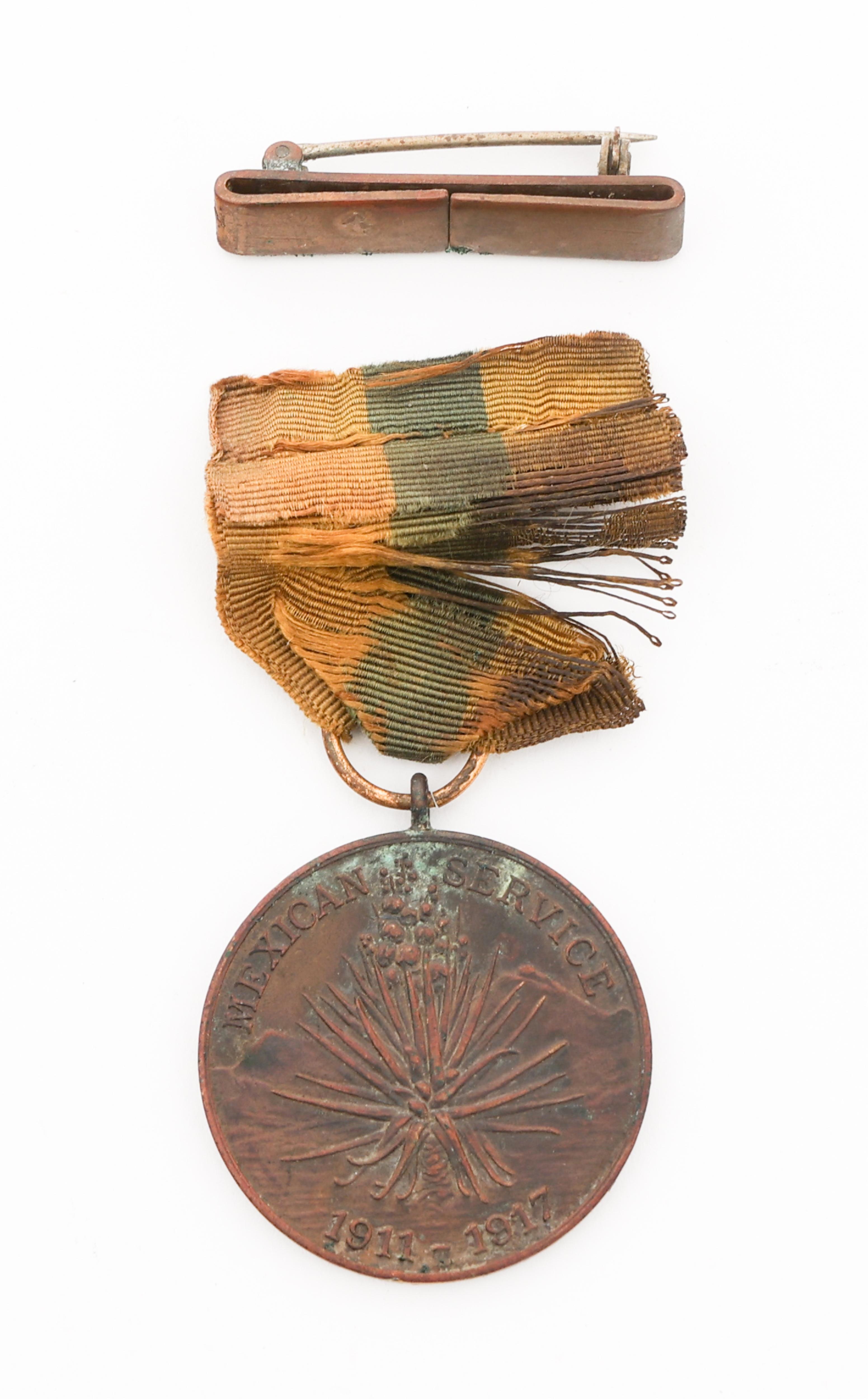 SPAN-AM WAR - WWI MEXICAN BORDER & CAMPAIGN MEDALS