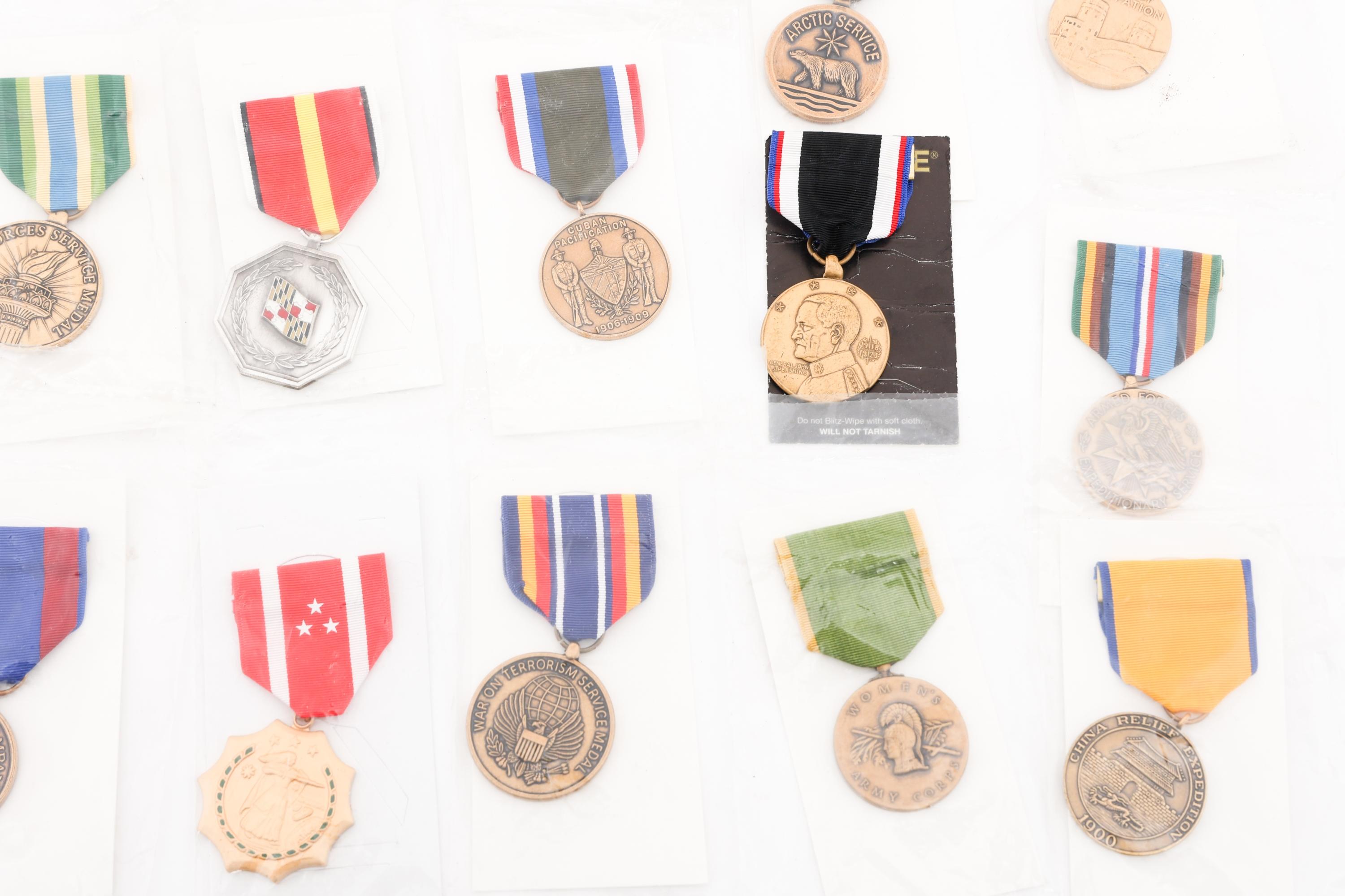 WWI - CURRENT US ARMED FORCES MEDALS