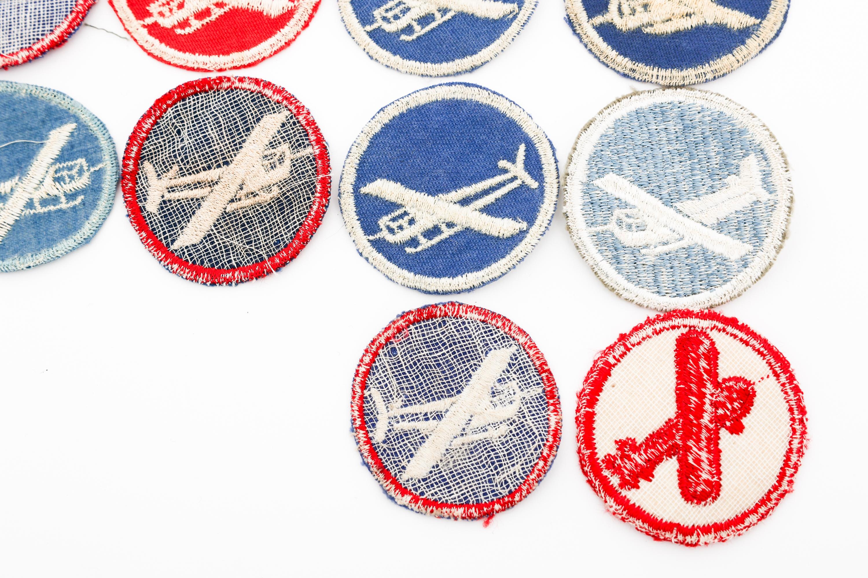 WWII US 1st AIRBORNE TASK FORCE & GLIDER PATCHES