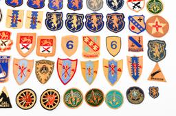 WWII - COLD WAR US ARMY CAVALRY UNIT PATCHES
