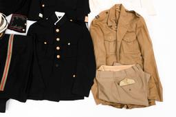 WWII - COLD WAR US MARINE CORPS OFFICER UNIFORMS