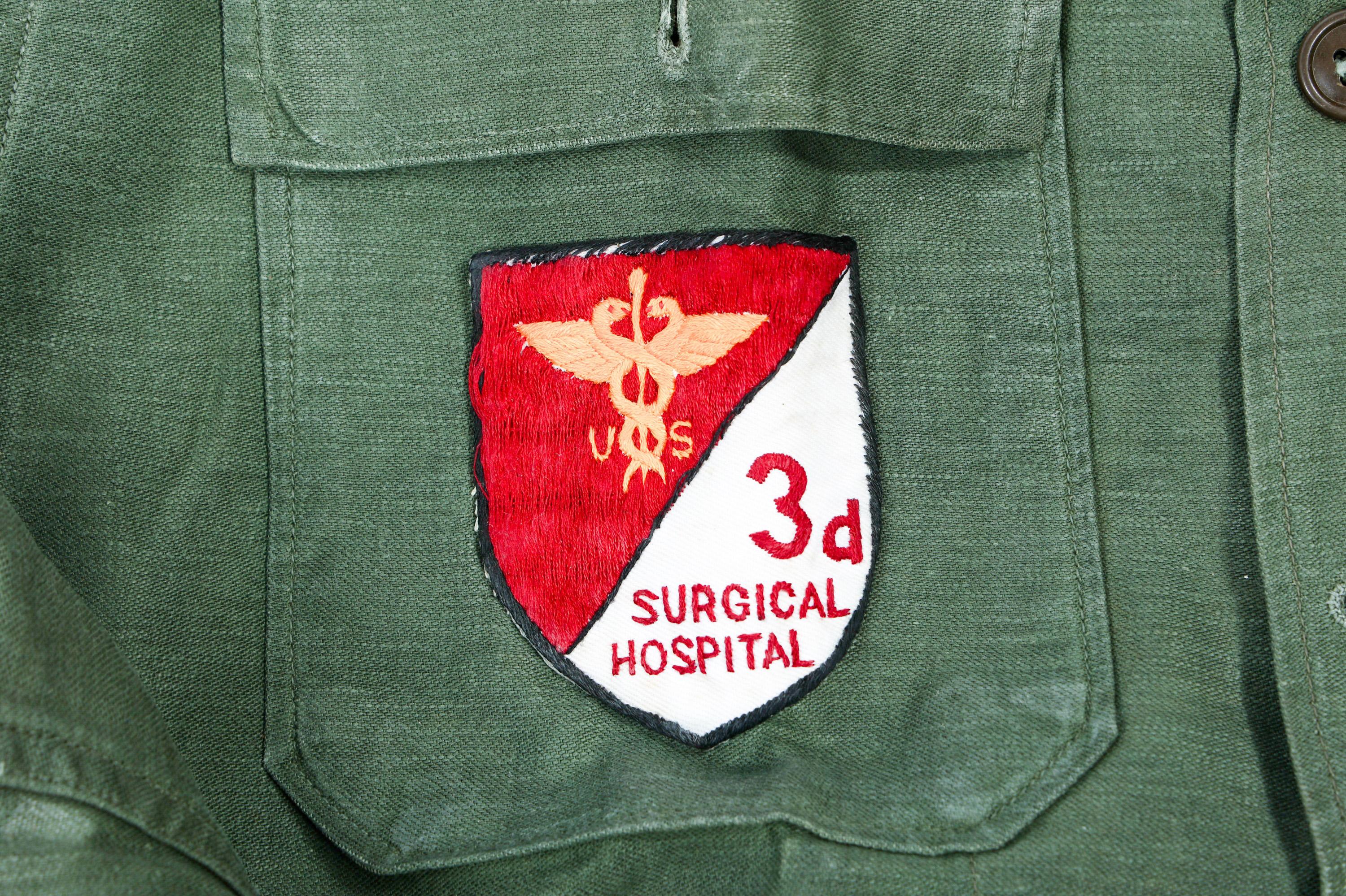 VIETNAM WAR US 3rd SURGICAL HOSPITAL UNIFORMS