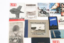 WWI - WWII WORLD AIRSHIP & MILITARY HISTORY BOOKS