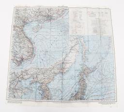 WWII USAAF CLOTH ESCAPE & EVASION MAPS