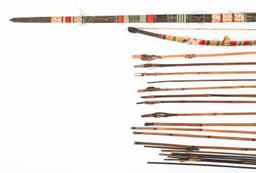 AFRICAN TRIBAL BOWS & ARROWS