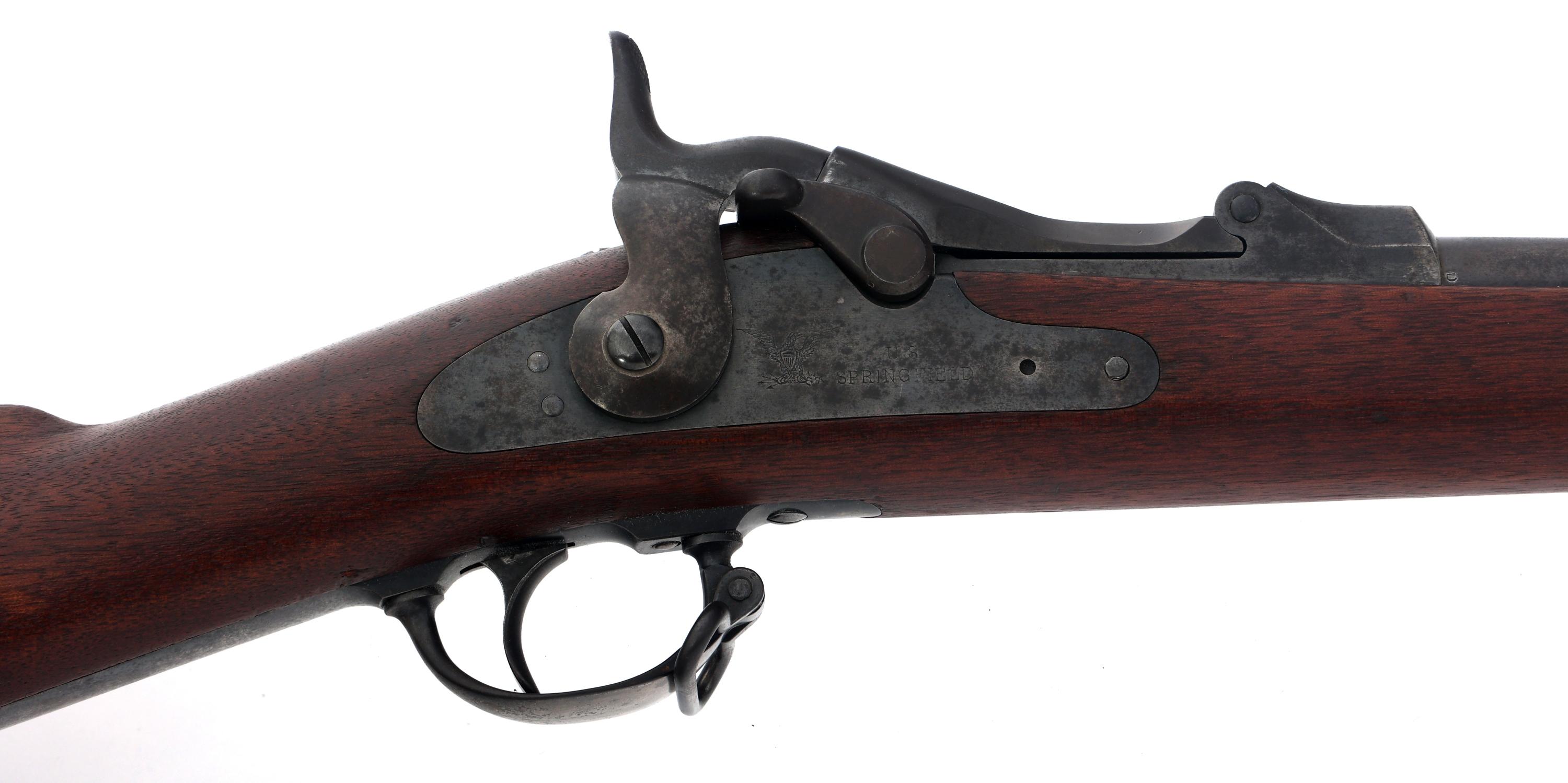 US SPRINGFIELD MODEL 1873 .45-70 TRAPDOOR RIFLE