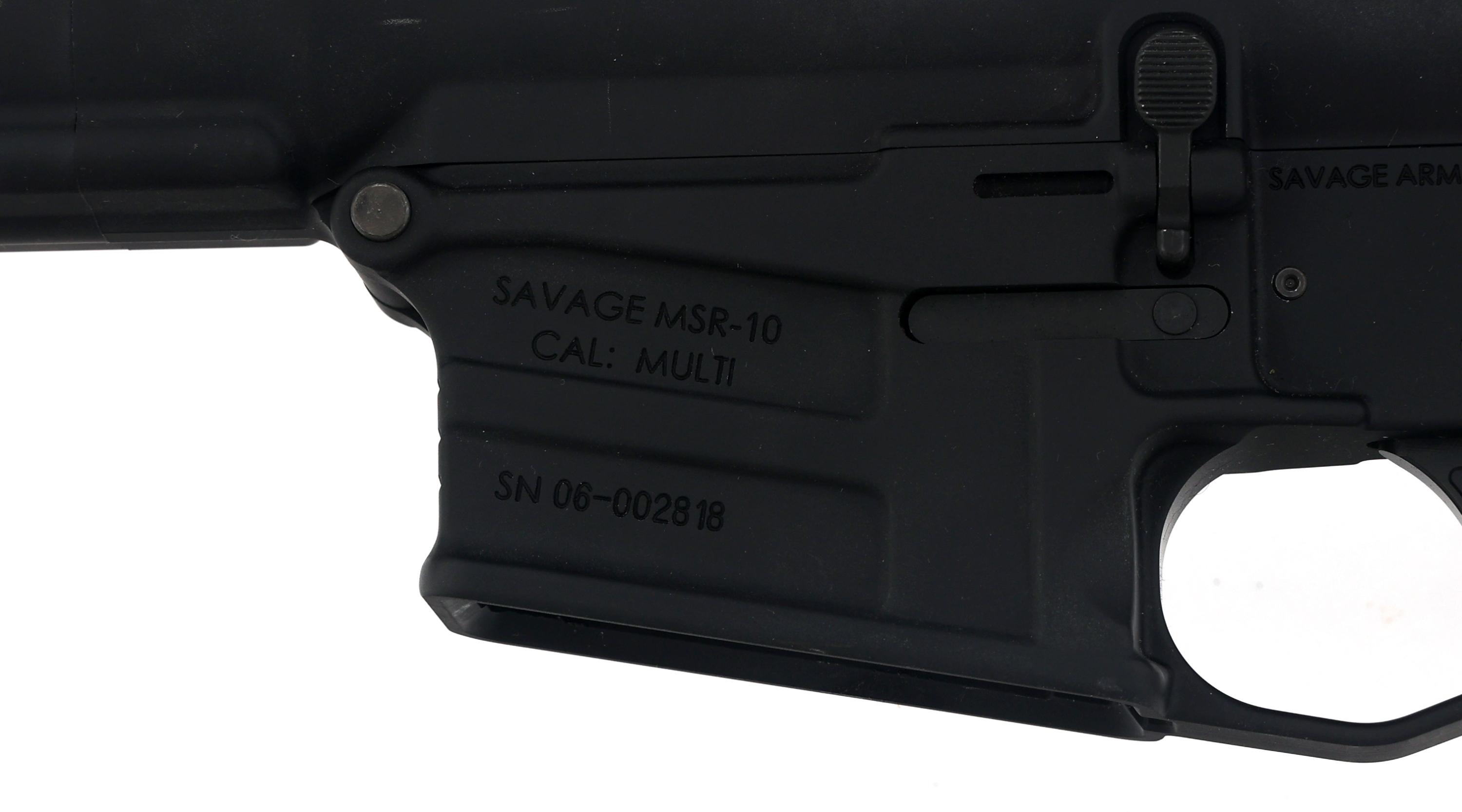SAVAGE MODEL MSR-10 6.5mm CALIBER SEMI AUTO RIFLE