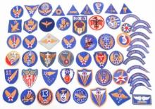 WWII USAAF, WASP, COMMAND TAB & SPECIALIST PATCHES