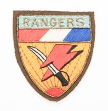 POST WWII US ARMY 6th RANGERS BTN THEATER PATCH