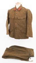 WWII IMPERIAL JAPANESE ENLISTED WINTER UNIFORM