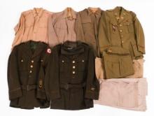1920's - WWII US ARMY OFFICER UNIFORM ITEMS