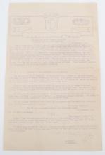 WWII US 101st AIRBORNE McAULIFFE CHRISTMAS LETTER