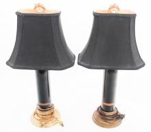 WWI US TRENCH ART LAMPS