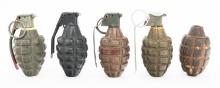WWII - COLD WAR US ARMY MK. II PINEAPPLE GRENADES