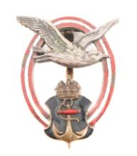 WWI AUSTRO-HUNGARIAN M1915 NAVY PILOT'S BADGE