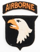 WWII US ARMY 101st AIRBORNE DIVISION TYPE 6 PATCH