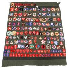 WWI - VIETNAM WAR USMC CUSTOM PATCH BLANKET