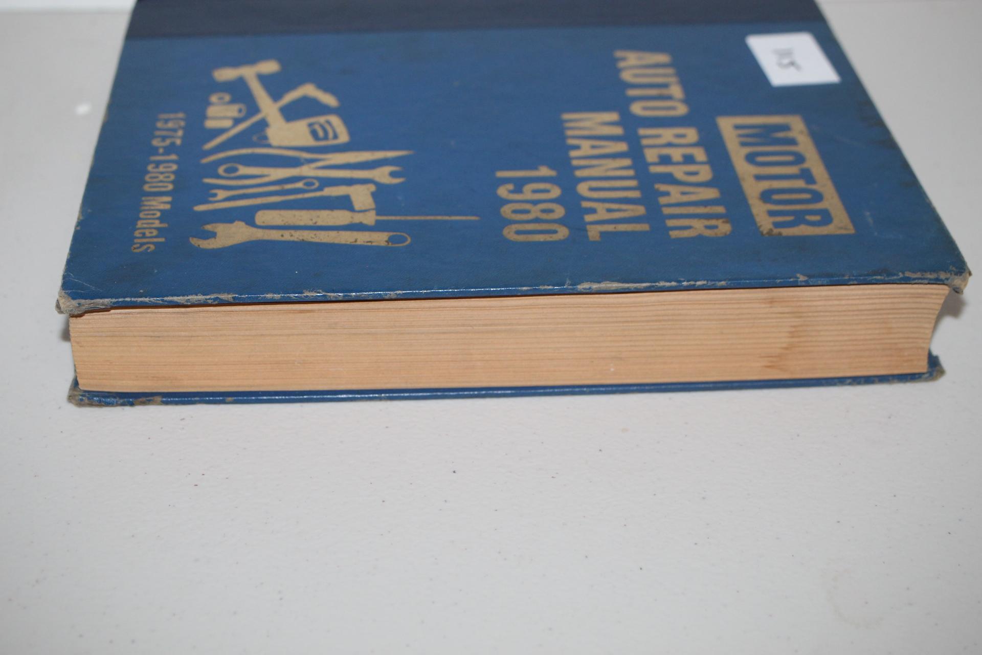 Auto Repair Manual 1980 Book, 1975-1980 Models, 43rd Edition, 1979, Motor, Hard Cover