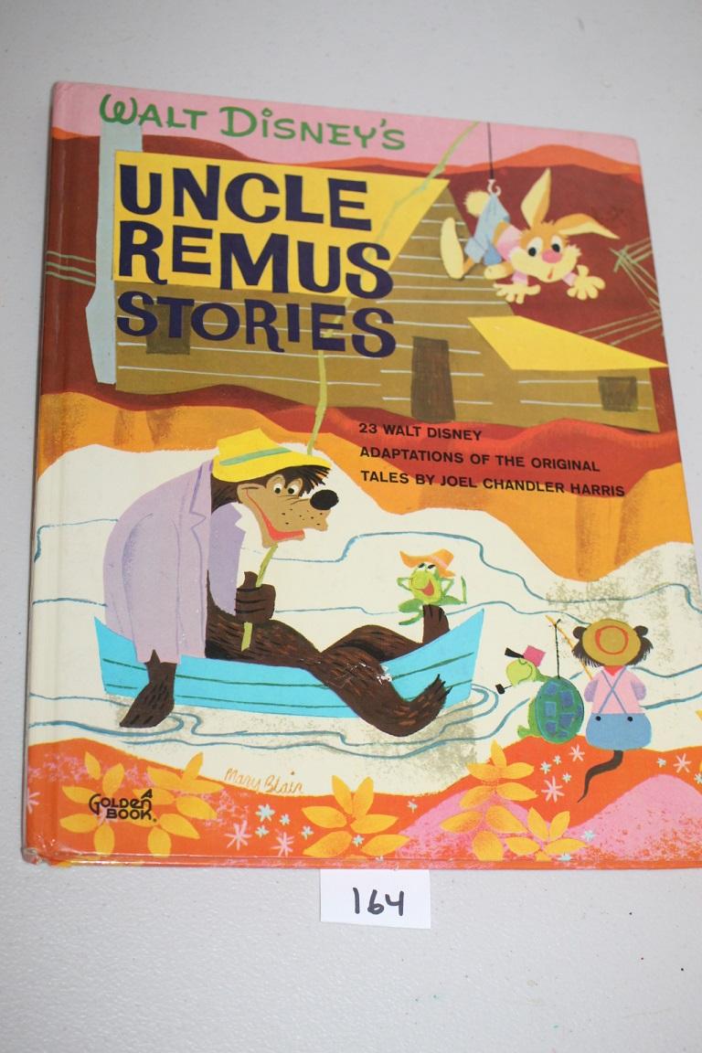 Vintage Walt Disney's Uncle Remus Stories Book, Copyright 1947, 34th Printing 1982, Hard Cover