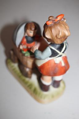 Erich Stauffer Woman & Baby Figurine, #U8588, Porcelain, 5 1/2"