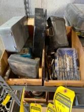 (2) Boxes of Assorted Drill Bits & Indexes