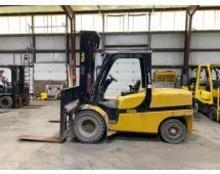 Yale 12,000-Capacity Forklift, Model GDP120VXNCGE112.7, S/N F813V03120F, Diesel, Dual Drive Solid