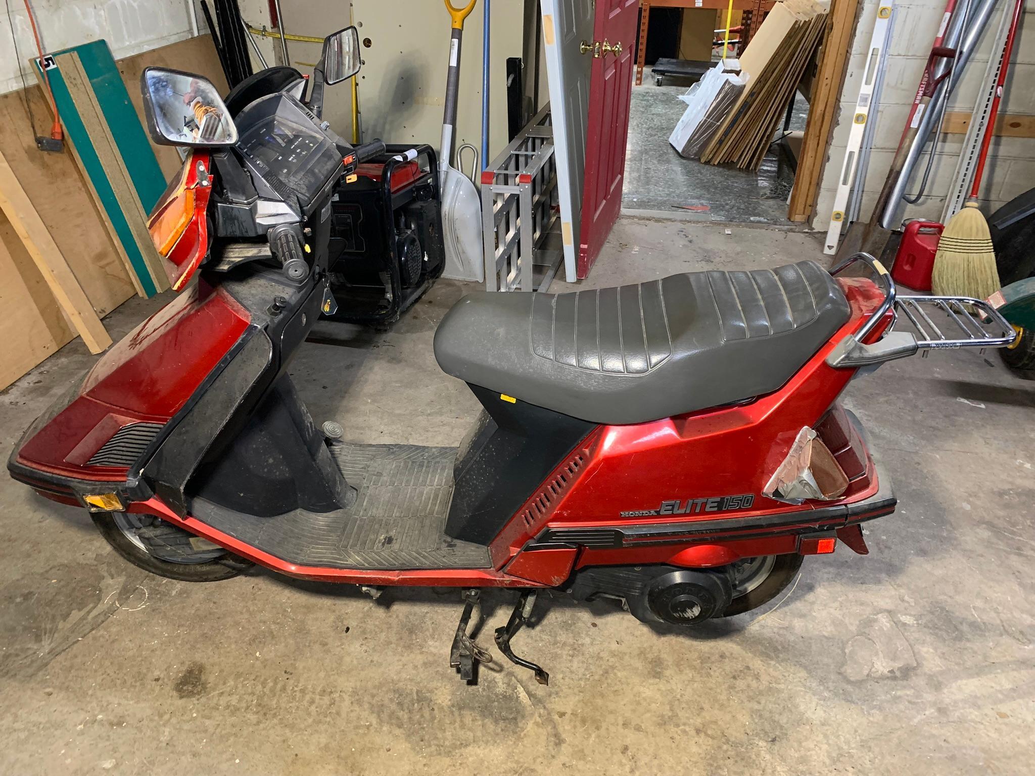1986 Honda Motorcycle / Scooter, VIN# JH2KF0120GK103268