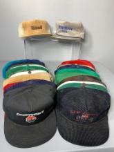 Group of Vintage Agricultural Related Hats