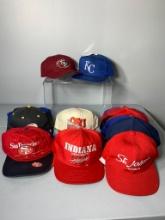 Group of Vintage Sports Related Hats, Snap-On & More