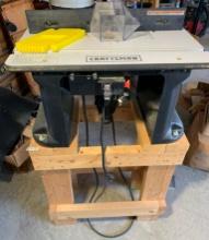 Craftsman Router Table with Freud Router