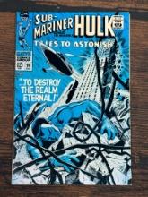 Marvel Comics No. 98 Sub-Mariner and the Incredible Hulk 12 cents 1967