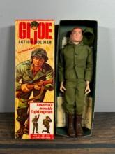 Vintage 1964 Hasbro GI Joe Action Soldier With Original Box