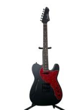 Firefly Model FFTH Electric Guitar With Chromacast Case