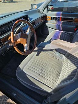 1987 Oldsmobile olds 98 regency, 93,650 miles
