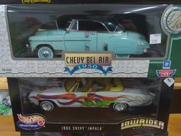 (5) Chevrolet Chevy Die Cast Metal Collectible Cars new in boxes