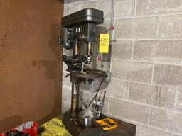 Liddell DB-5UL drill press and vice