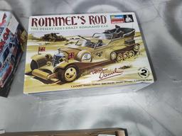 Monogram Model Kits StockCar, IceT, Rommels Rod