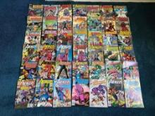 (42) Vintage Marvel Avengers Comic Books