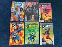 Vintage DC Comic Books Batman and Superman