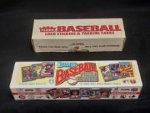 Fleer 1989 Baseball Set & 1991 Donruss Baseball Set