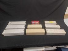 9 Boxes of Partial Baseball Card Sets - Various Years & Brands