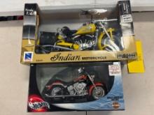 Indian Model Motorcycle Harley Davidson Model Motorcycle