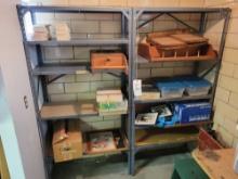 (2) Shelves Bolted Together, and Contents