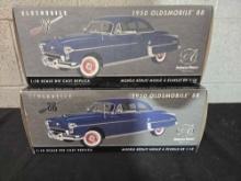 4 American Muscle Authentics 1/18 Scale Diecast Cars