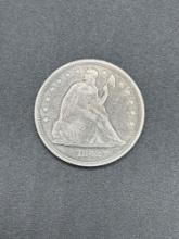 1842 Seated Liberty Dollar - nice