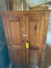 large wooden cabinet