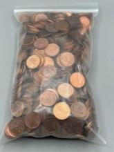 Large Grouping of Canadian Cents 4lbs 15oz