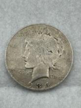 1934d Peace Dollar